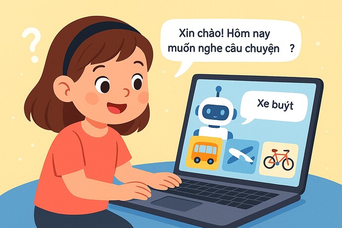 chatbot kể chuyện